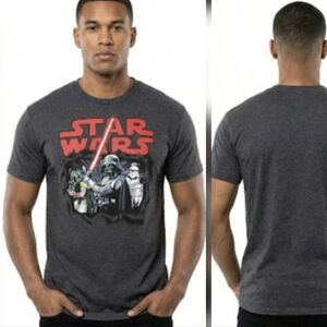 Star Wars Darth Vader Boba Fett Stormtrooper T-Shirt Size L